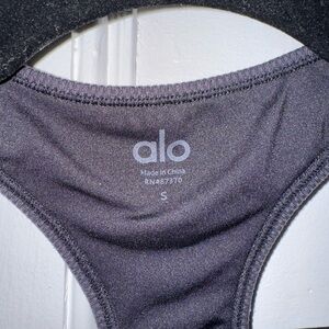 ALO Yoga Goddess Ribbed Cropped Racerback Tank